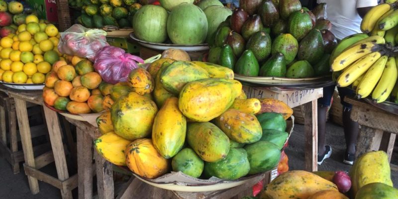 African plants, fruits and vegetables