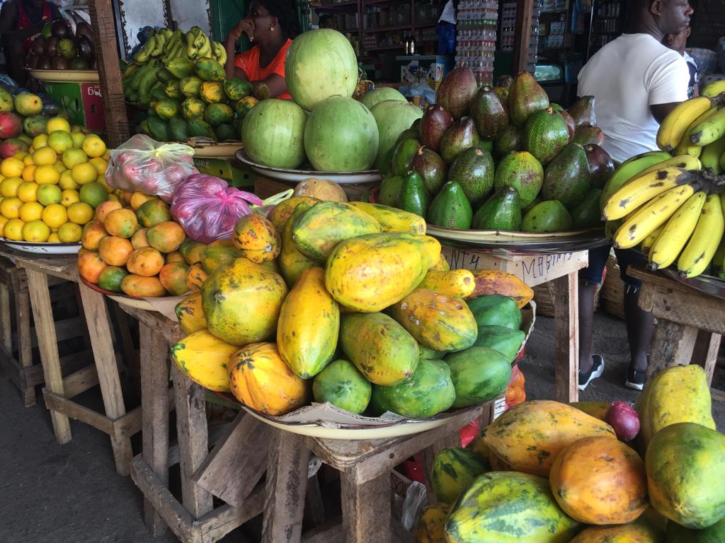 African plants, fruits and vegetables