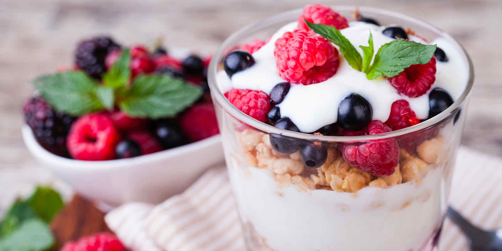 Dairy products and yogurts